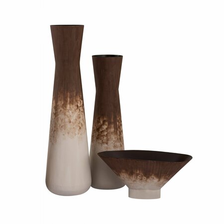 Elk Signature Adler Vase - Large Rust H0807-11001